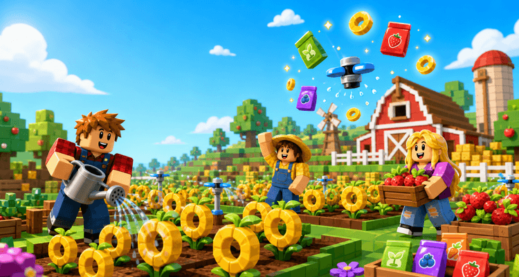 Cartoon ring farm scene for Build A Ring Farm macro guide